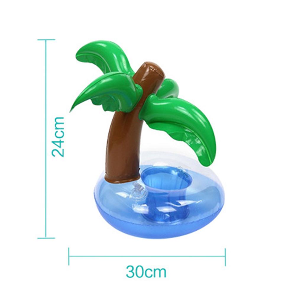 thumbnail image 2 of Mini cocotero inflable bebida flotante bebida portavasos juguete posavasos, 2 of 8