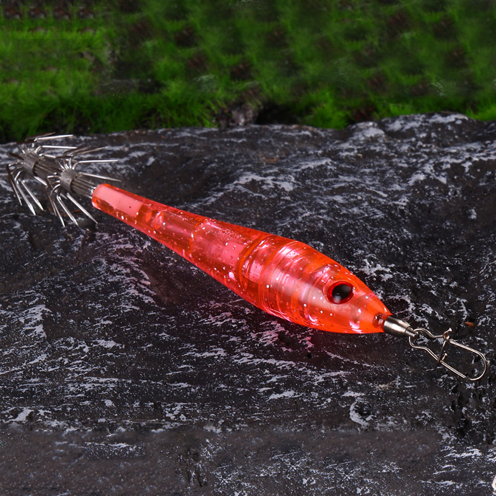 thumbnail image 4 of Señuelos de pesca, cebo de pulpo impermeable ligero, anzuelo, accesorios de pesca brillantes, 4 of 7