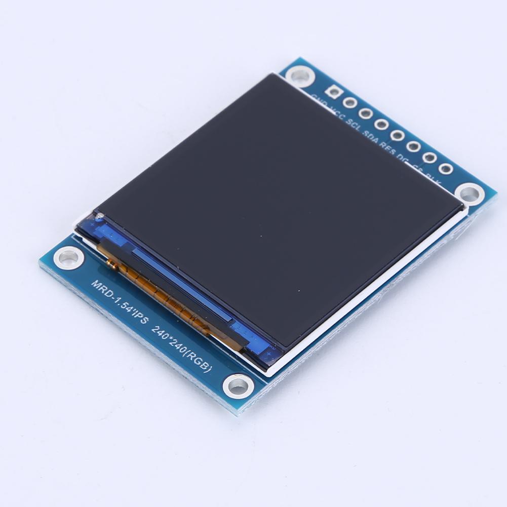 thumbnail image 5 of Interfaz a todo color ST7789 8Pin del módulo 240x240 SPI de la exhibición del LCD IPS de 1,54 pulgadas, 5 of 9