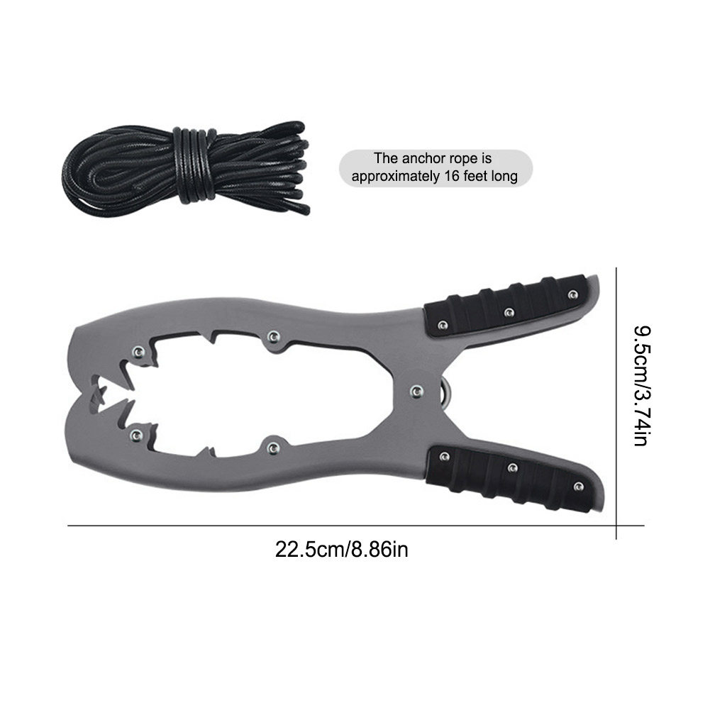 thumbnail image 2 of Ancla de agarre de kayak portátil para tablas de remo de kayaks con boca de sujeción grande, 2 of 9