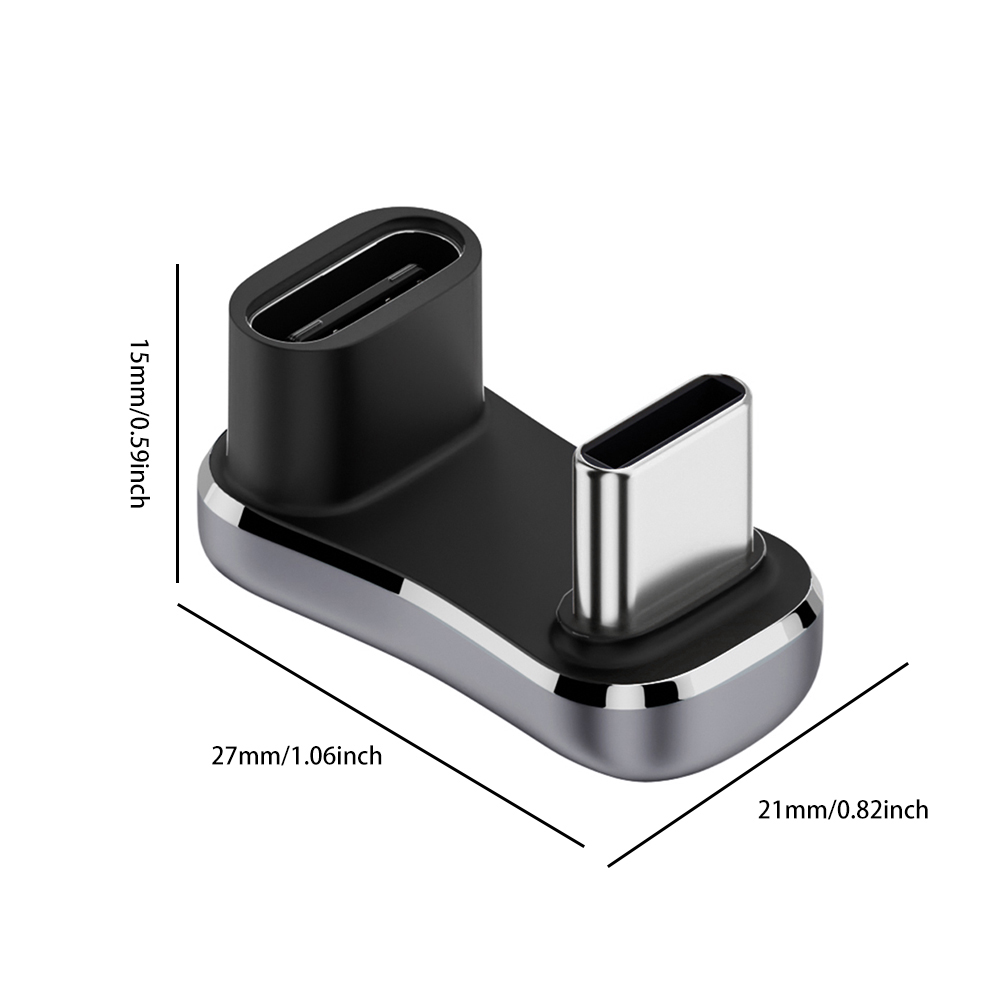 thumbnail image 2 of Adaptador OTG 140W 20Gbps Tipo C/USB a Tipo C Adaptador para Steam Deck, 2 of 9
