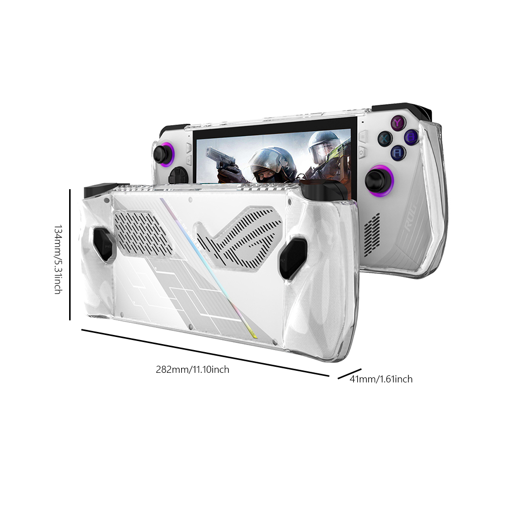 thumbnail image 2 of Accesorios de marco de consola de juegos de silicona/TPU cubierta de consola de juegos para Asus Rog Ally, 2 of 9