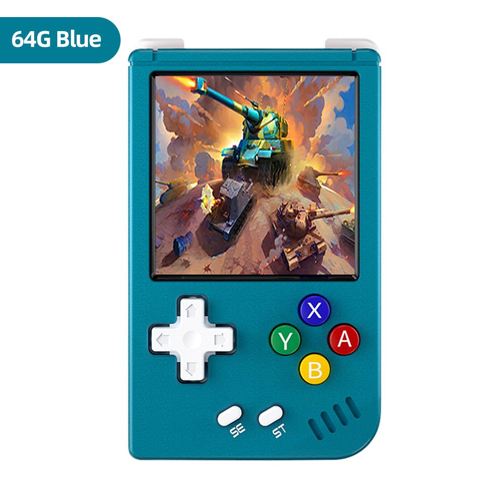 thumbnail image 4 of Consola de juegos RG Nano Fingertip 1050mAh Carcasa metálica Regalo para niños (Azul 64G), 4 of 9