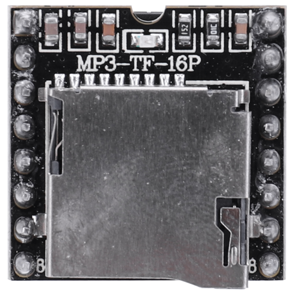 thumbnail image 4 of Módulo de reproductor Mini MP3 DF compatible con tarjeta TF, placa de módulo de reproductor de disco U para Arduino, 4 of 8