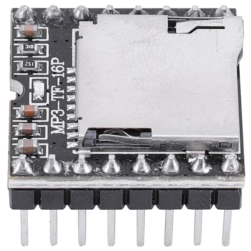 thumbnail image 1 of Módulo de reproductor Mini MP3 DF compatible con tarjeta TF, placa de módulo de reproductor de disco U para Arduino, 1 of 8