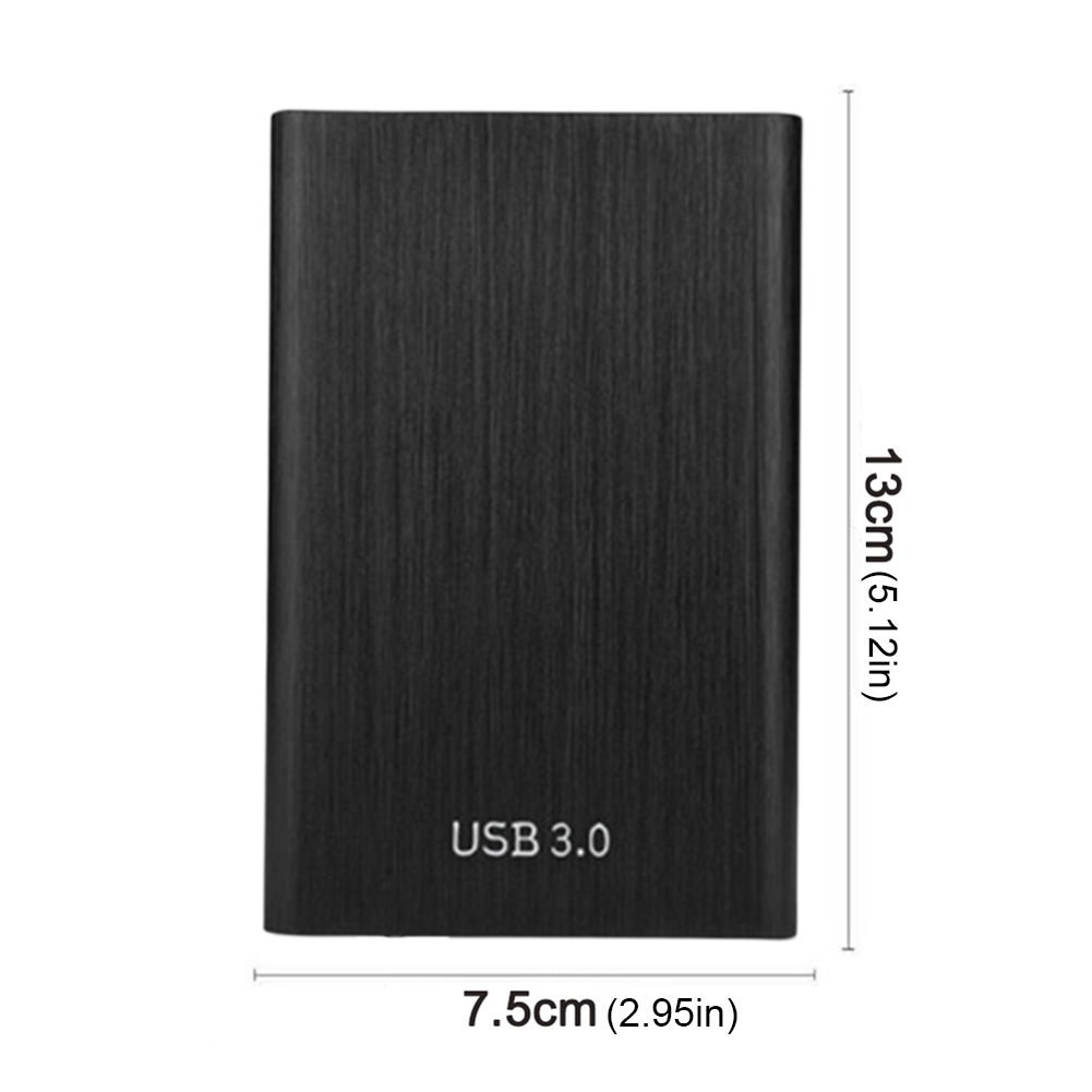 thumbnail image 2 of Caja de disco duro de 2,5 pulgadas USB 3.0 para disco duro portátil de 1 TB (negro), 2 of 9