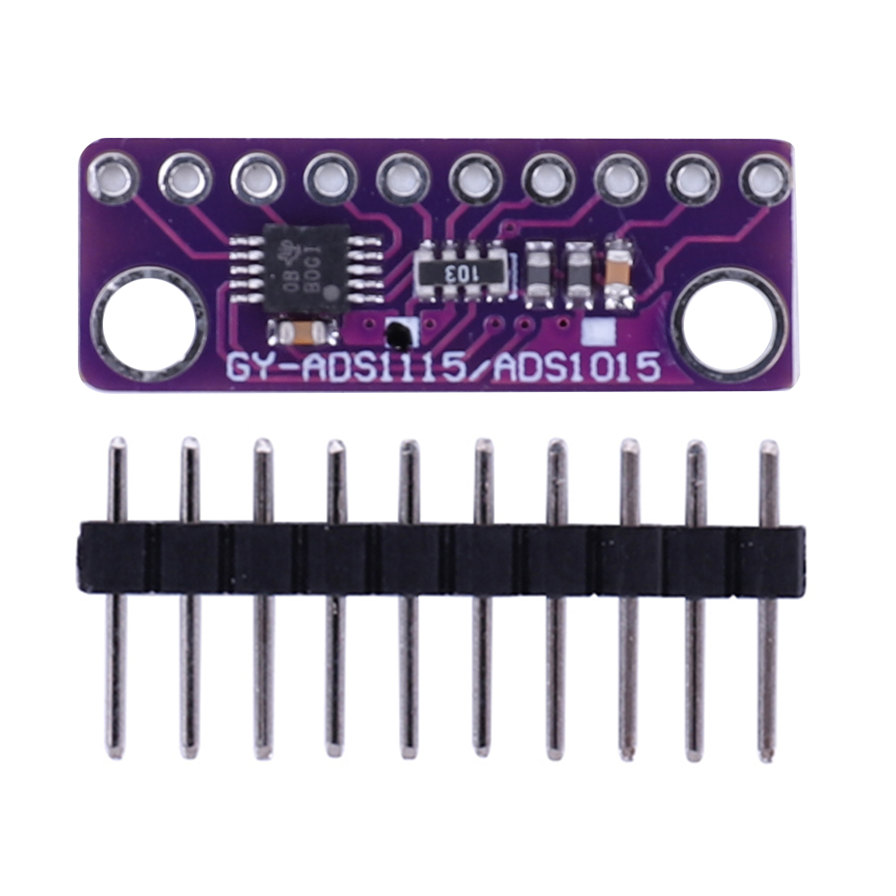 thumbnail image 4 of GY-ADS1115 Módulo de 4 canales de 16 bits Placa de desarrollo ADC Interfaz I2C de 2,0 V-5,5 V, 4 of 9