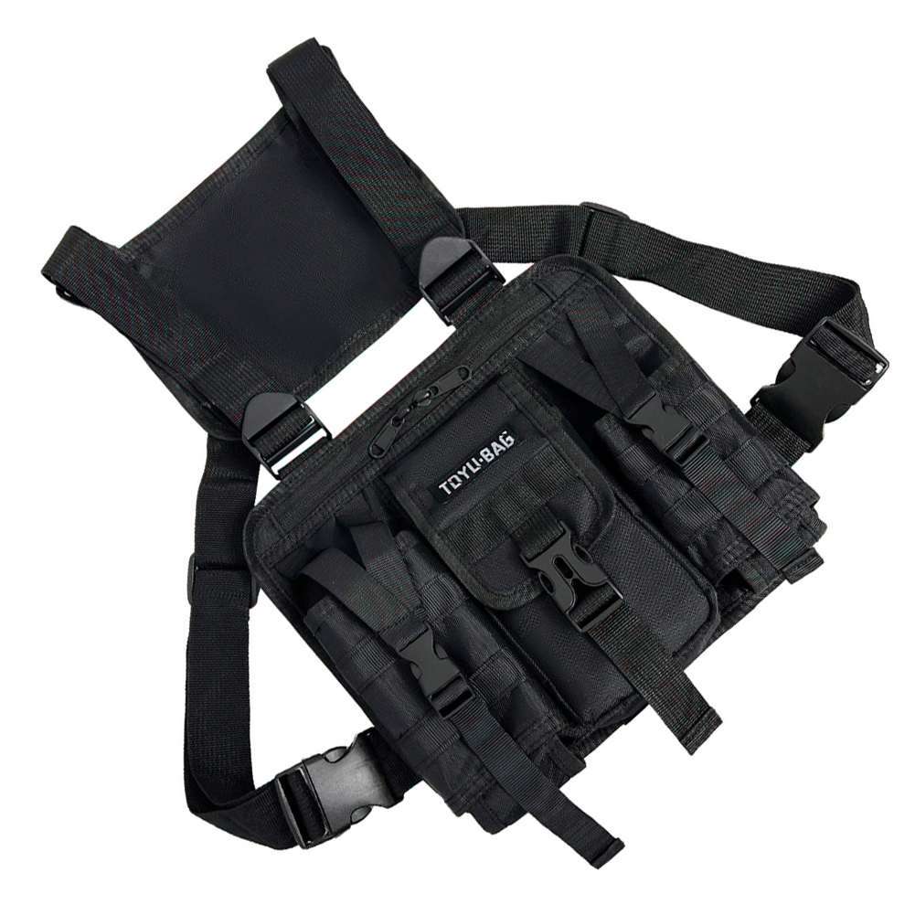 Bolsa de hombro Molle Bolsas de chaleco de hombro Molle ajustables para senderismo Viajes Ciclismo