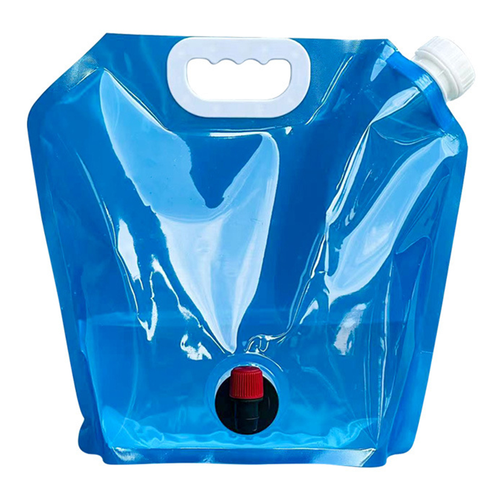 thumbnail image 1 of Bolsa de agua plegable para acampar, contenedor sin fugas con bolsa para grifo (10L), 1 of 9