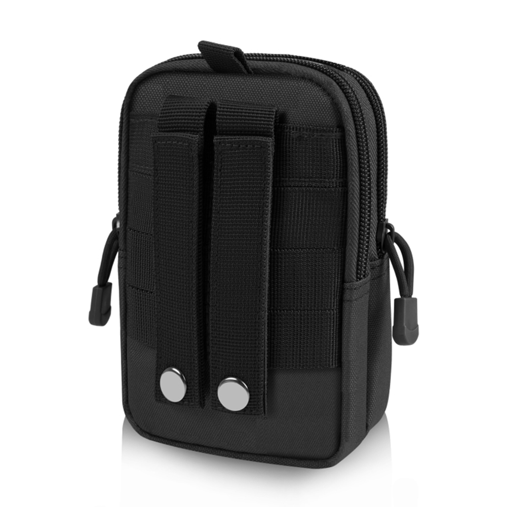 Riñonera para hombre con varios compartimentos, para teléfono móvil, de tela Oxford, para deportes al aire libre