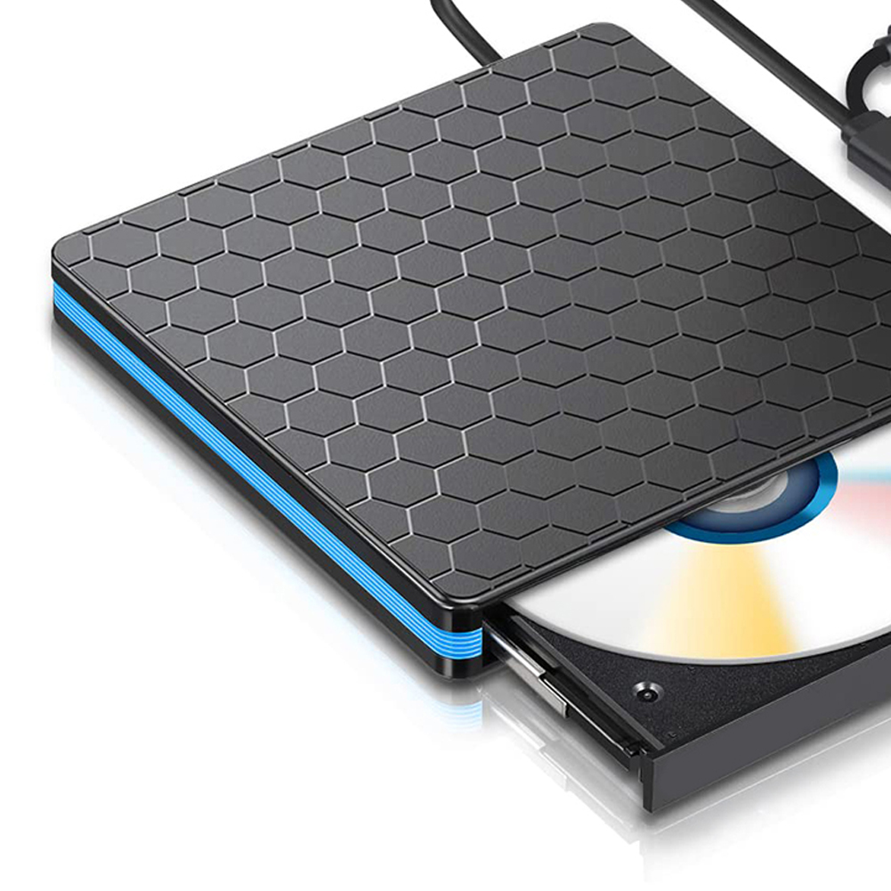 thumbnail image 4 of USB3.0 Tipo C Lector de DVD Grabadora de DVD delgada Unidad óptica externa para tableta Mac, 4 of 9
