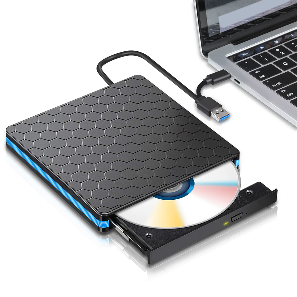 thumbnail image 5 of USB3.0 Tipo C Lector de DVD Grabadora de DVD delgada Unidad óptica externa para tableta Mac, 5 of 9