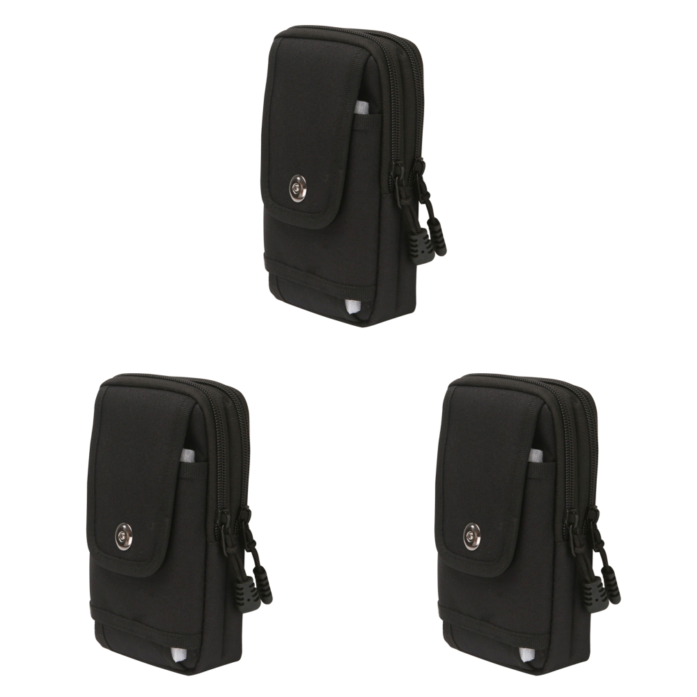 thumbnail image 5 of Riñonera para cinturón Bolsa para teléfono Caza Molle Utility Bolsas para exteriores Negro, 5 of 7
