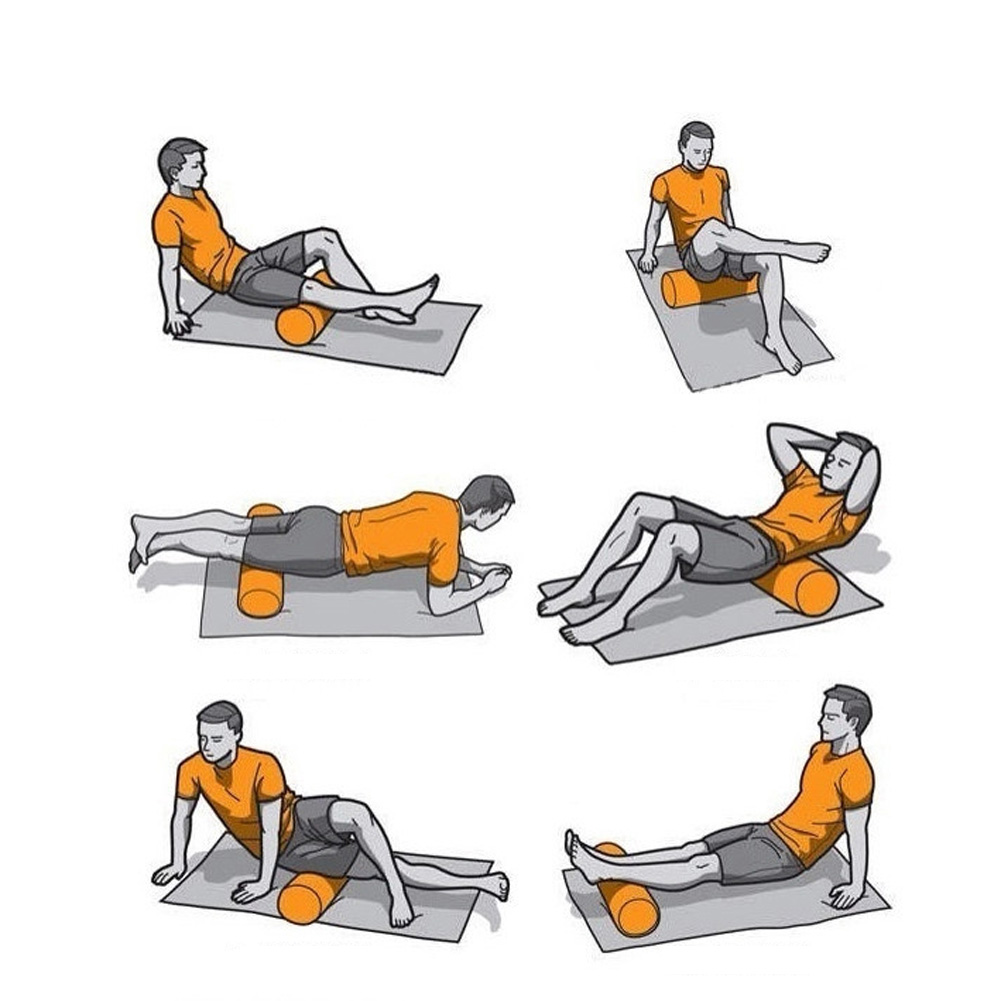 thumbnail image 1 of EVa Gimnasio Ejercicio Fitness Punto flotante Rodillo de espuma Physio Trigger Masaje, 1 of 9
