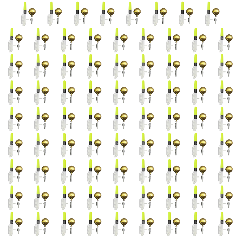thumbnail image 5 of Juego de 80 cañas de pescar electrónicas, barra luminosa con anillo de campana (verde redondo), 5 of 6