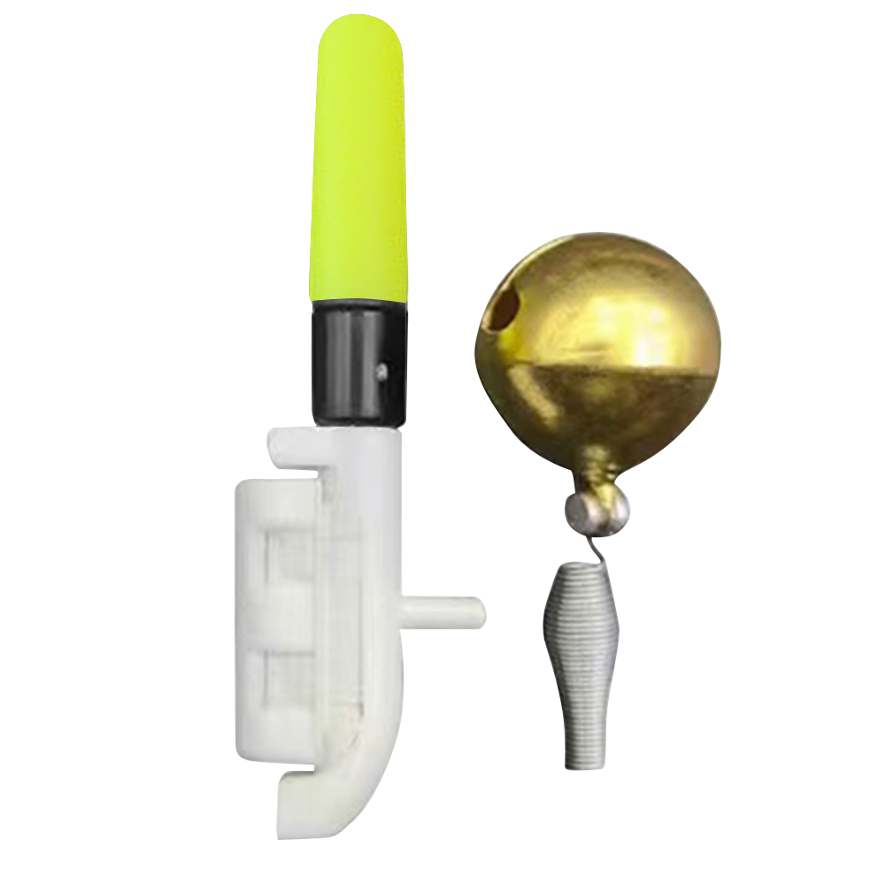 thumbnail image 3 of Juego de 80 cañas de pescar electrónicas, barra luminosa con anillo de campana (verde redondo), 3 of 6