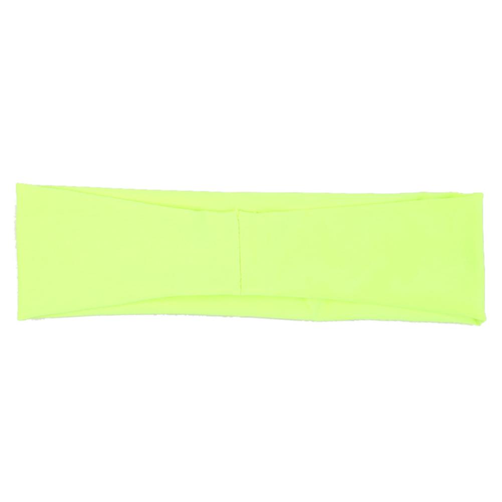 thumbnail image 4 of Frente Sweatband Antideslizante Transpirable para Hombres Mujeres (Fluorescente) Amarillo, 4 of 6