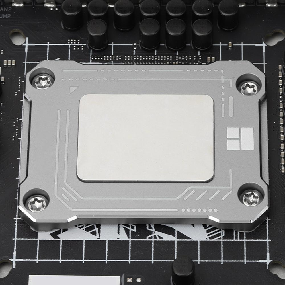 thumbnail image 1 of Protector de marco de corrección de flexión de CPU LGA1700-BCF Gen 12 para Intel (gris), 1 of 9