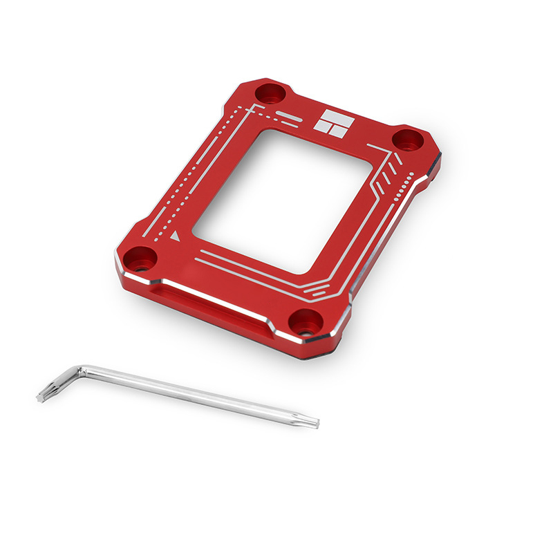 thumbnail image 4 of Protector de marco de corrección de flexión de CPU LGA1700-BCF Gen 12 para Intel (rojo), 4 of 9