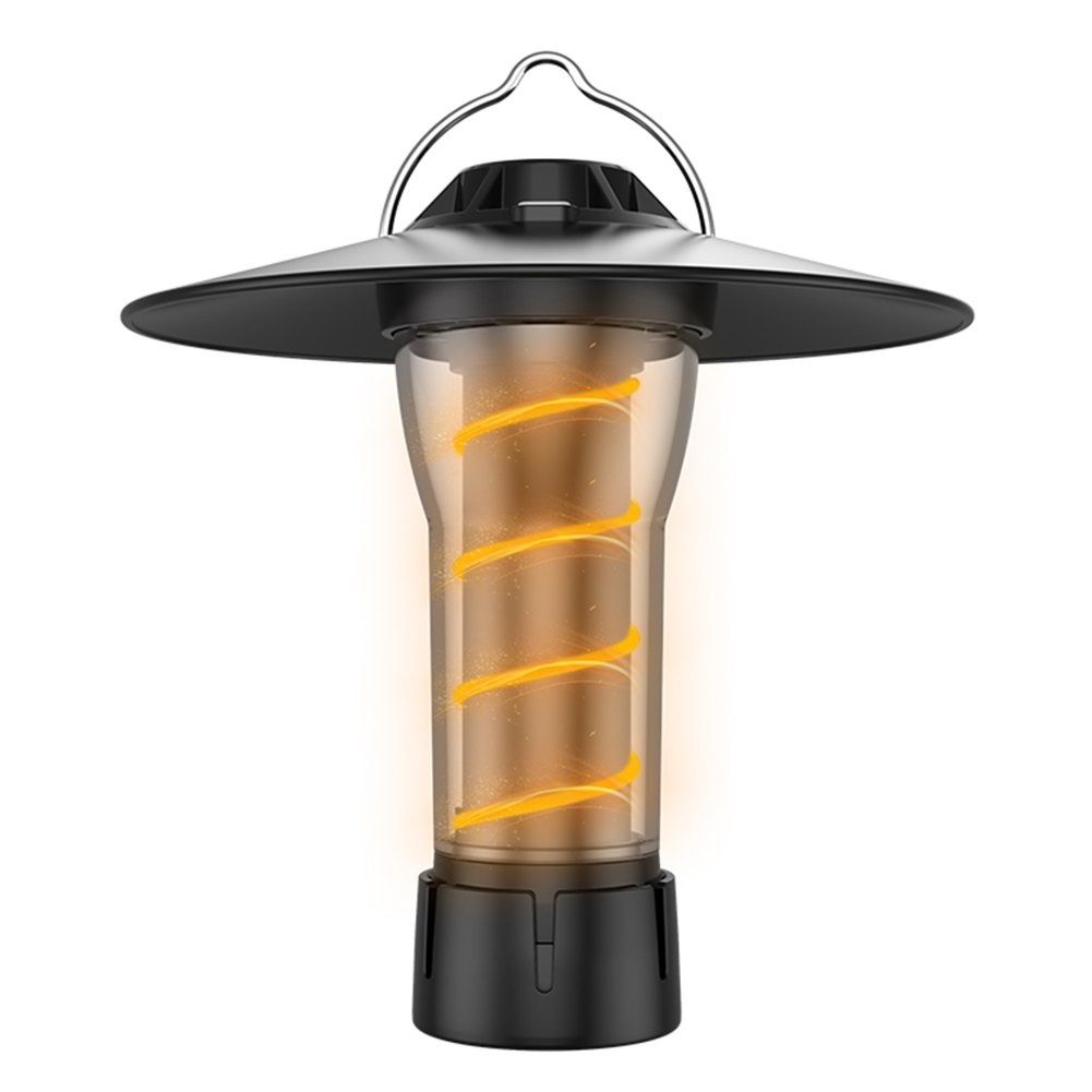 thumbnail image 3 of Linterna de Camping de 2200mAh tipo C recargable 200LM IPX4 impermeable 5 modos de iluminación con Base magnética para senderismo y trabajo, 3 of 9