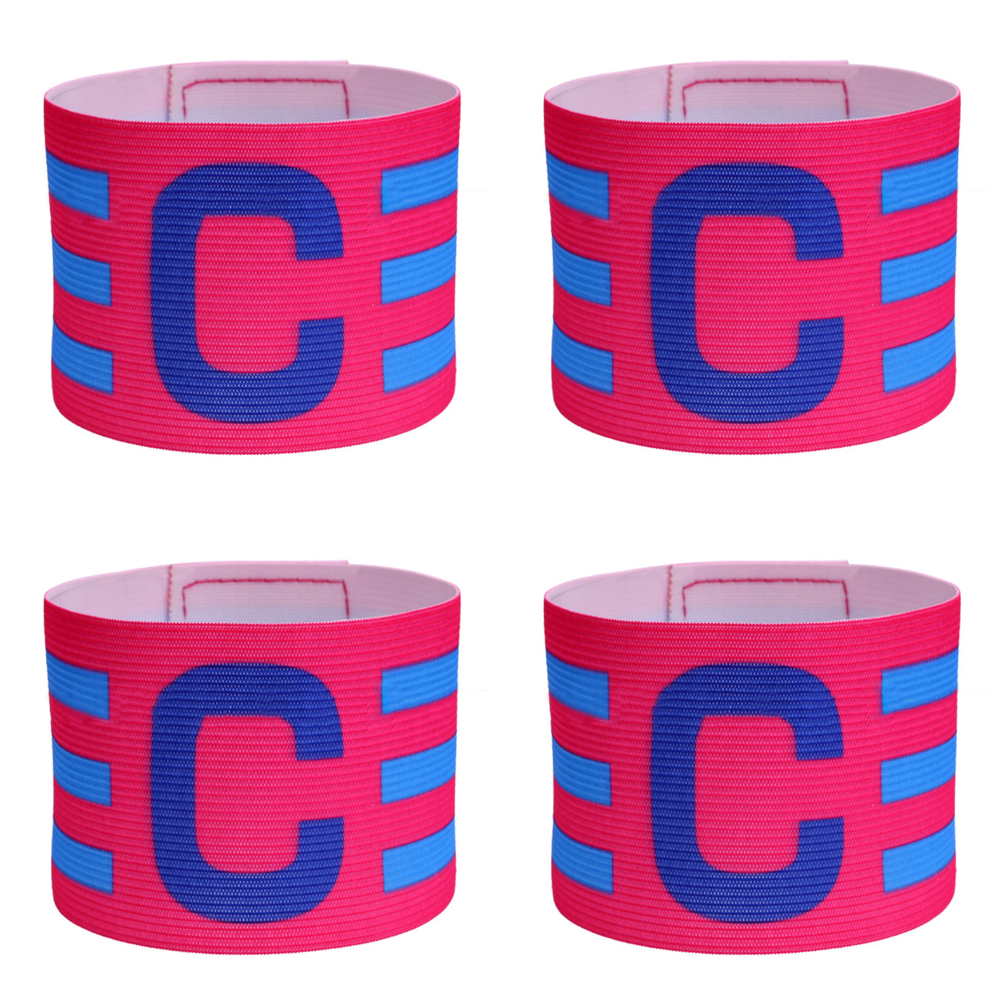 thumbnail image 5 of Capitán Brazalete Capitán Banda Ajustable Transpirable para Fútbol Rosa, 5 of 5