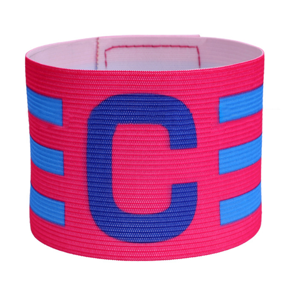 thumbnail image 3 of Capitán Brazalete Capitán Banda Ajustable Transpirable para Fútbol Rosa, 3 of 5