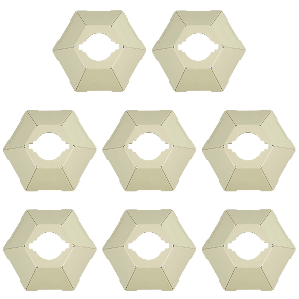 thumbnail image 5 of Pantalla Vintage Camping Linterna Hexágono Carpa Lámparas Pantalla para CARGO Caqui, 5 of 5
