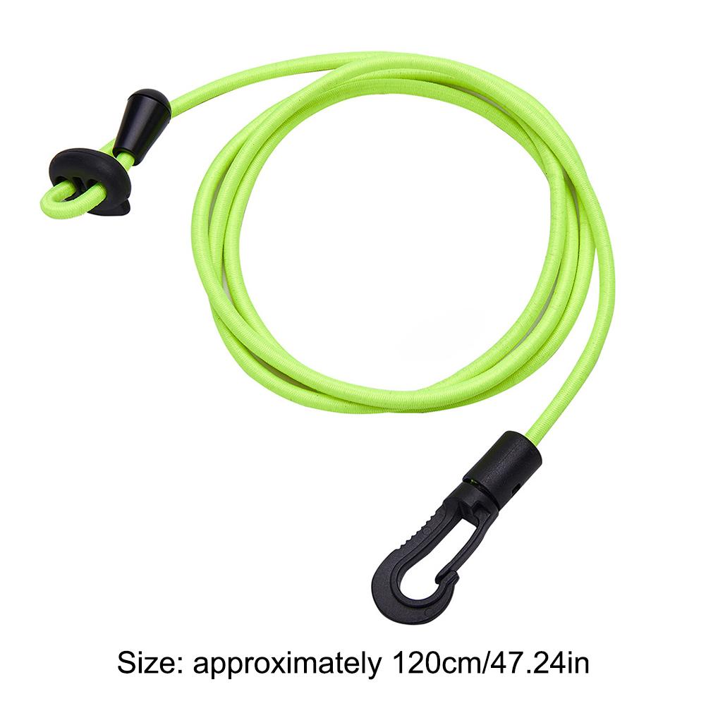 thumbnail image 2 of Correa de remo para kayak, cuerda de seguridad portátil ajustable para canoa, color verde, 2 uds., 2 of 9