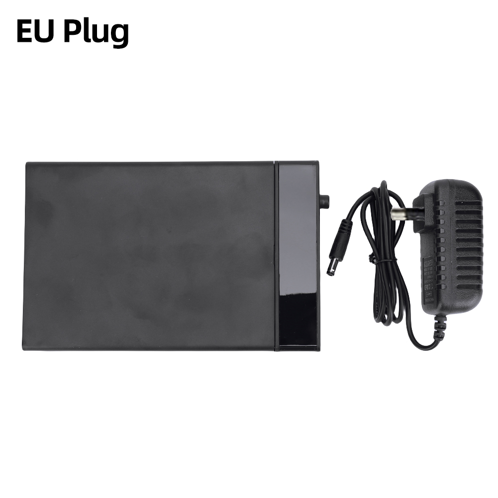 thumbnail image 4 of Caja de unidad de disco duro Plug and Play negra para HDD externo SATA 1/2/3 de 3,5 pulgadas, 4 of 9