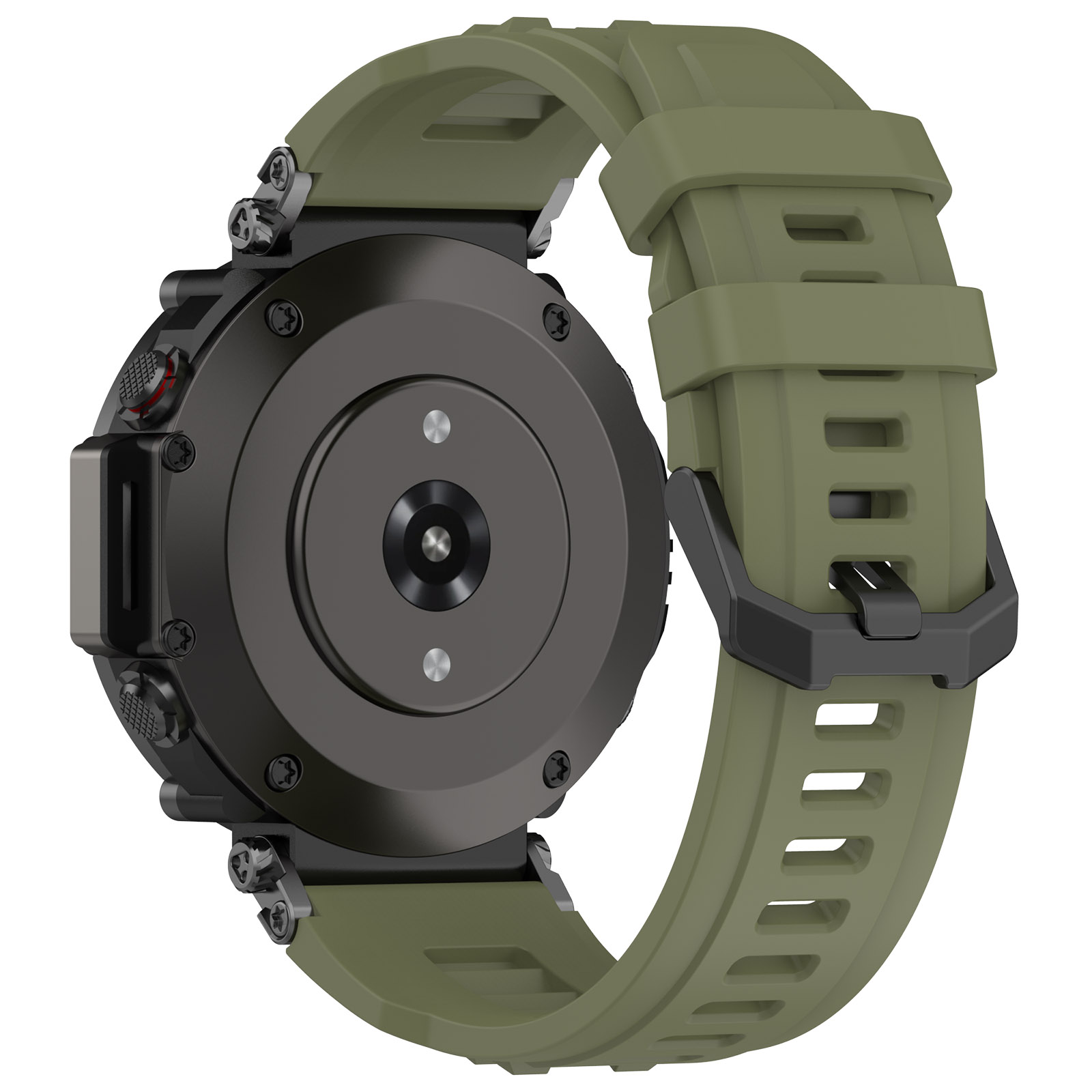 thumbnail image 5 of Correa de reloj de silicona Correa de reloj resistente al agua adecuada para Amazfit T-Rex Ultra, 5 of 9