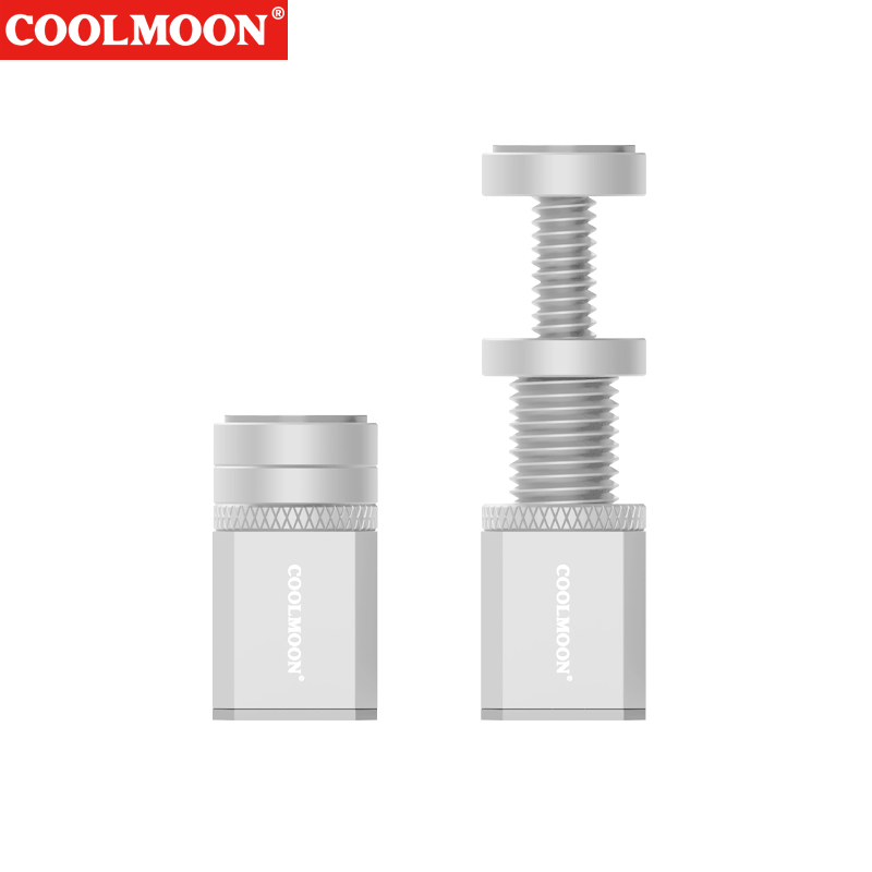 thumbnail image 4 of Soporte de tarjeta gráfica COOLMOON para chasis ATX/M-ATX/ITX (plateado de 28 a 50 mm), 4 of 5