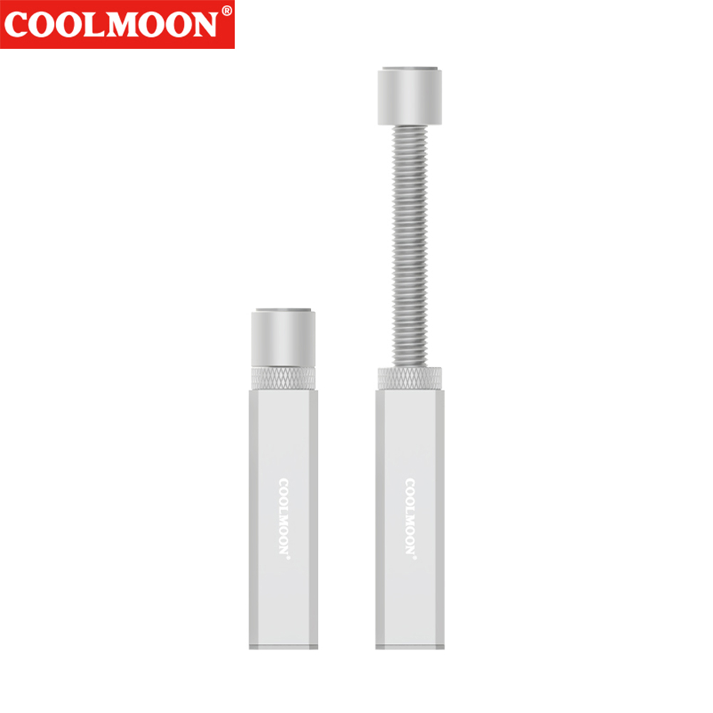 thumbnail image 5 of Soporte de tarjeta gráfica COOLMOON para chasis ATX/M-ATX/ITX (plateado de 80 a 120 mm), 5 of 6