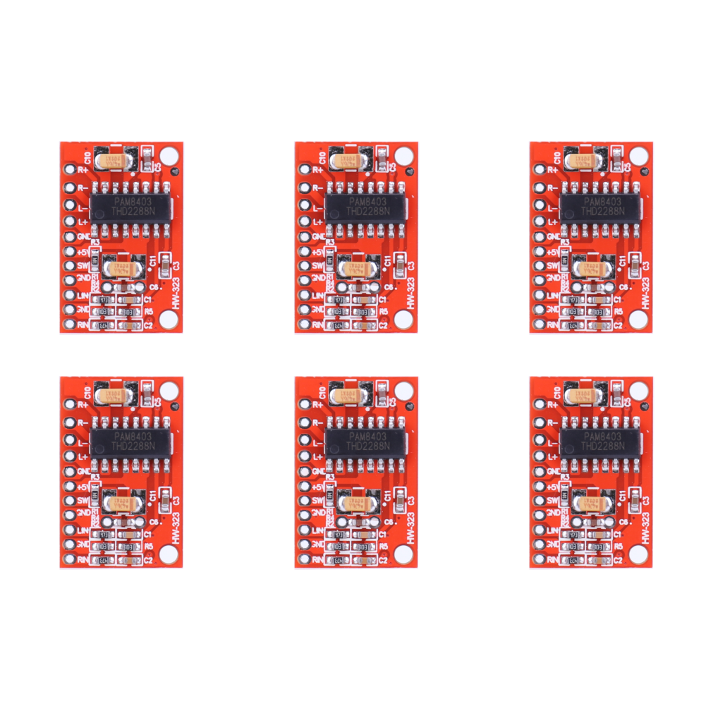 thumbnail image 3 of Placa amplificadora de potencia Digital PAM8403, módulo Mini amplificador de doble canal, 2x3W, 5V, 3 of 7