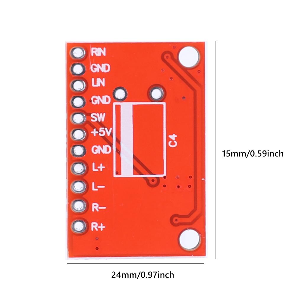 thumbnail image 2 of Placa amplificadora de potencia Digital PAM8403, módulo Mini amplificador de doble canal, 2x3W, 5V, 2 of 7