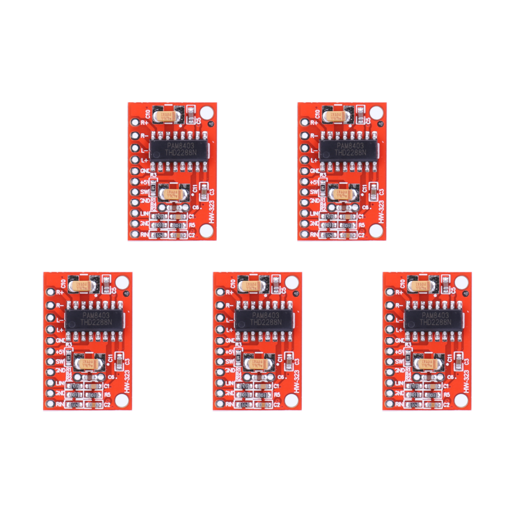 thumbnail image 3 of Placa amplificadora de potencia Digital PAM8403, módulo Mini amplificador de doble canal, 2x3W, 5V, 3 of 7