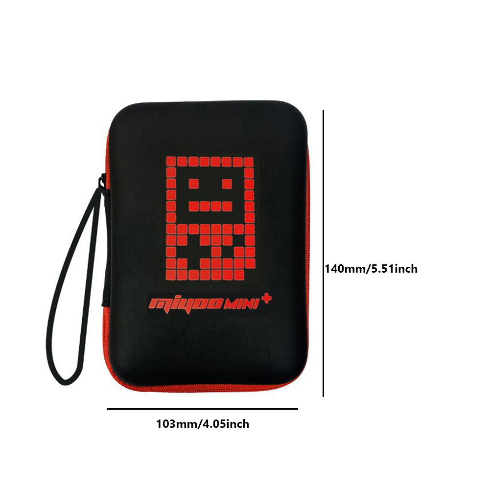thumbnail image 2 of Estuche de transporte de EVA con bolsillos protectores multifuncionales para Miyoo Mini Plus, 2 of 9