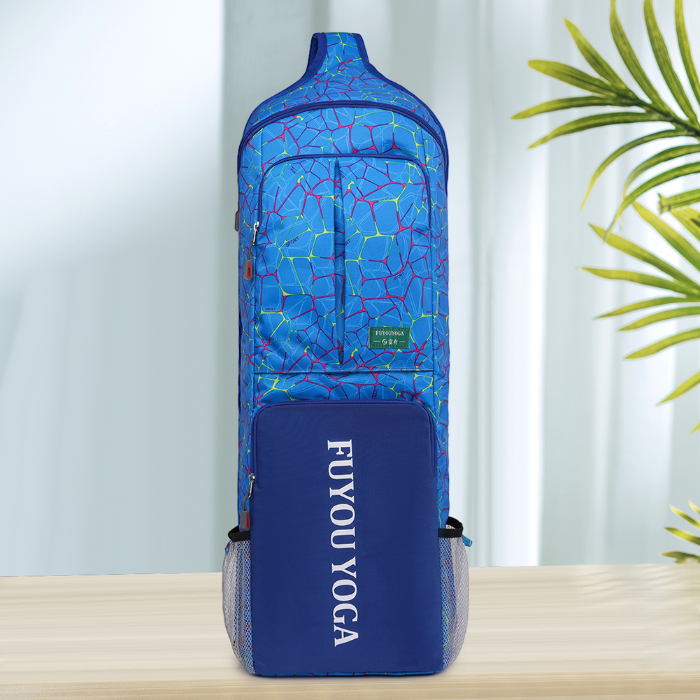 thumbnail image 3 of Bolsa de ejercicio de yoga de gran capacidad con cremallera completa para esterilla de yoga para mujeres y hombres, 3 of 8