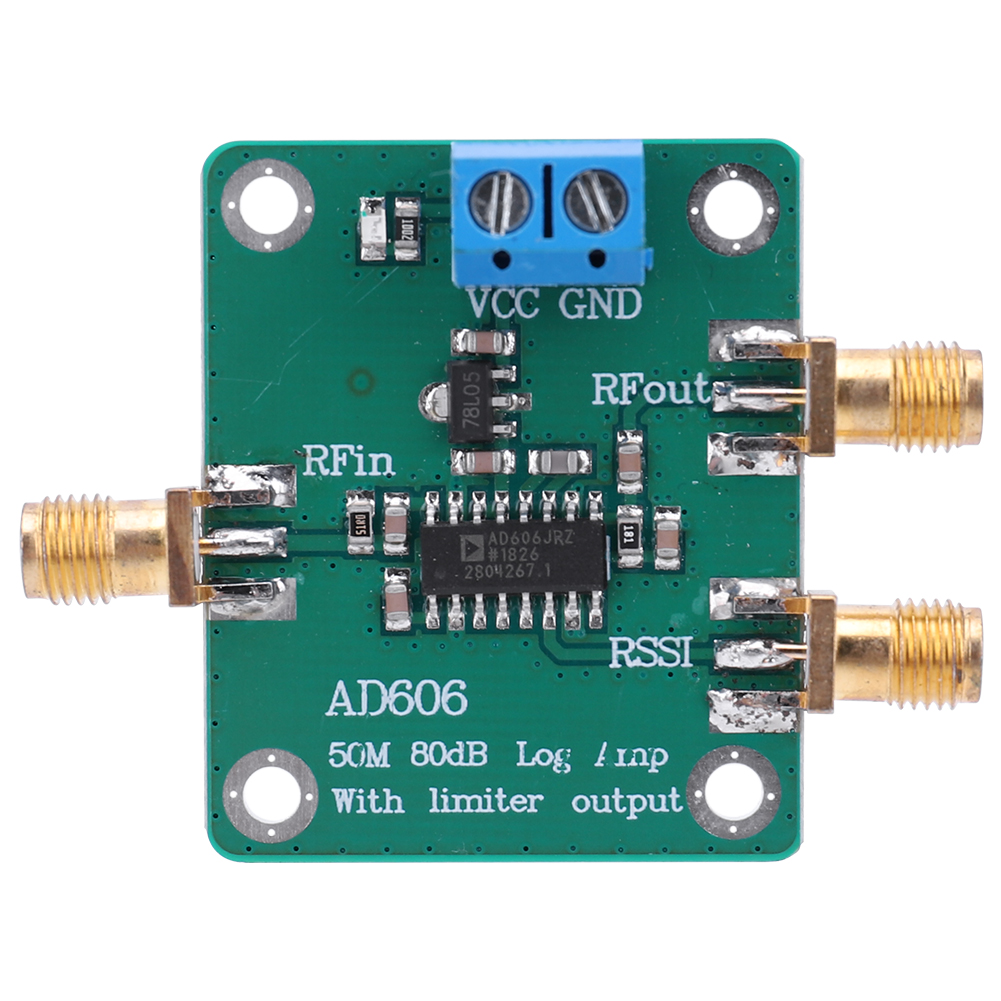 thumbnail image 1 of Amplificador logarítmico de demodulación AD606 -75dBm a +5dBm 80dB limitador ajustable, 1 of 7